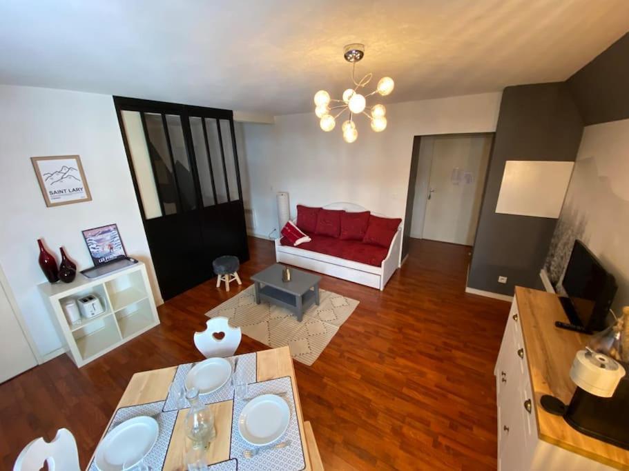Vignec/Saint-Lary - T2 Cosy Avec Balcon & Piscine Lejlighed Eksteriør billede